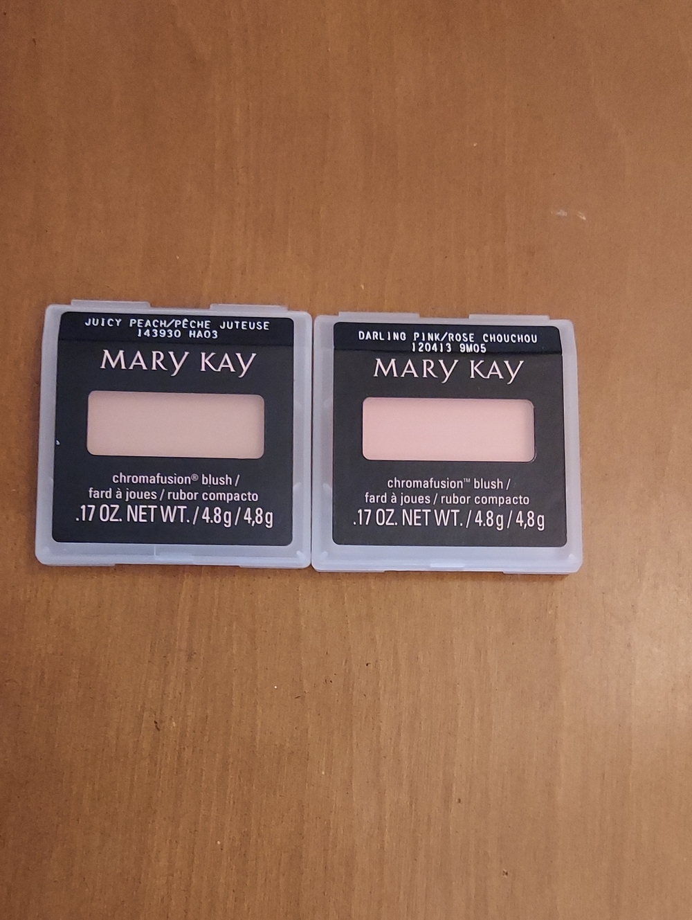 Mary Kay Blush Duo - Juicy Peach & Darling Pink. NEW IN BOXES Quantity Of 2